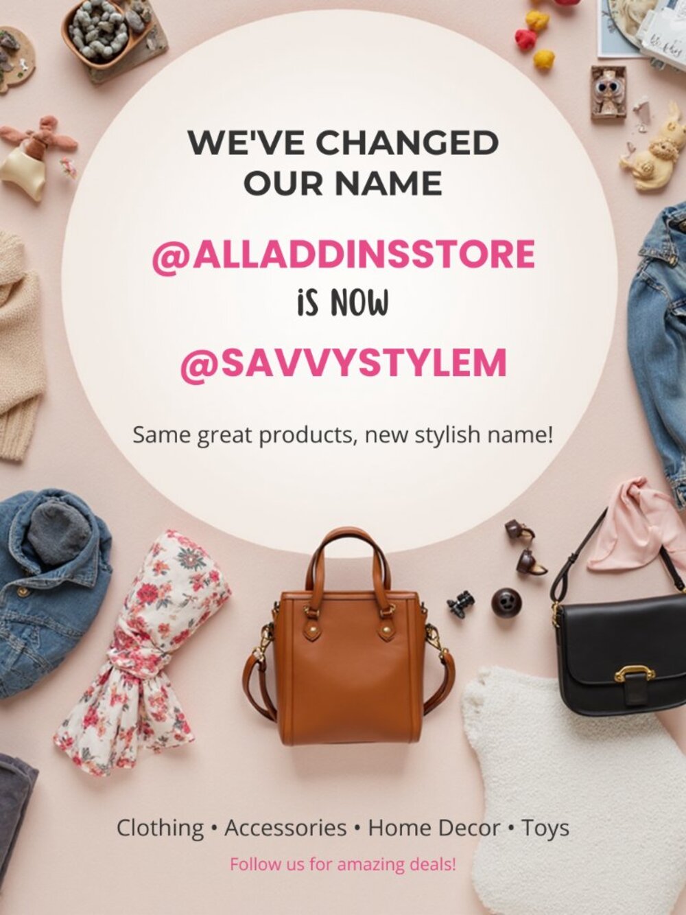 BIG NEWS: Aladdin’s Store is now Savvy Style M! 👗✨